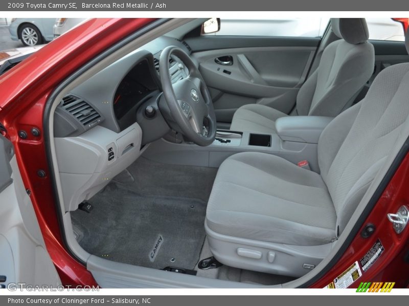 Barcelona Red Metallic / Ash 2009 Toyota Camry SE
