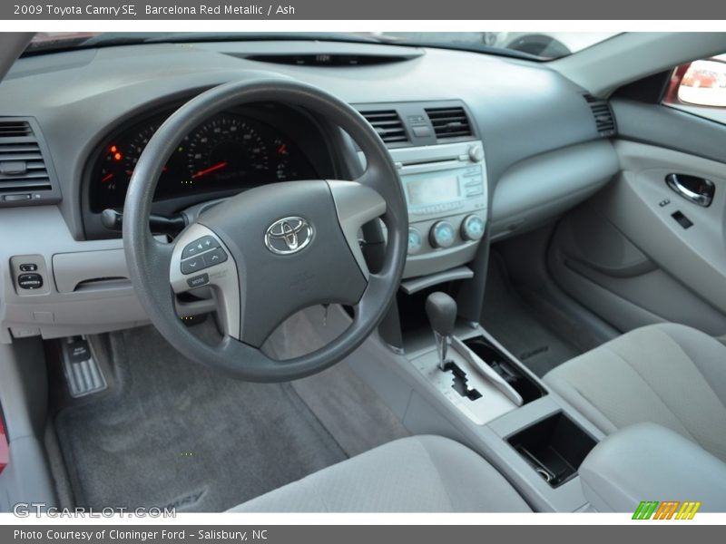 Barcelona Red Metallic / Ash 2009 Toyota Camry SE