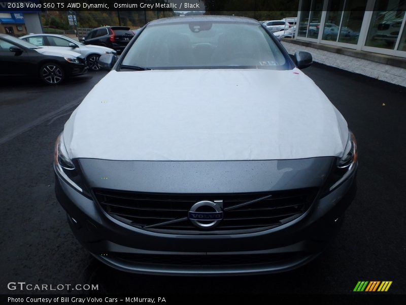 Osmium Grey Metallic / Black 2018 Volvo S60 T5 AWD Dynamic
