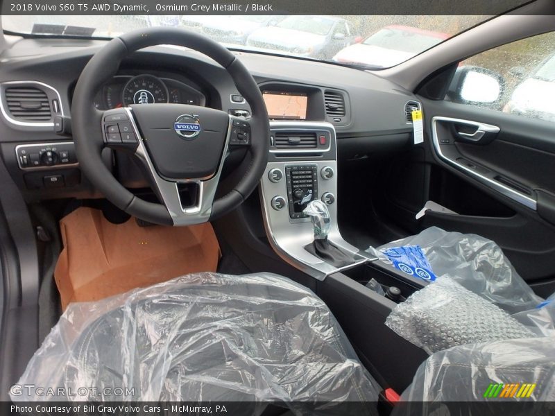  2018 S60 T5 AWD Dynamic Black Interior