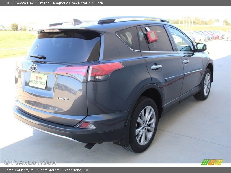 Magnetic Gray Metallic / Black 2018 Toyota RAV4 Limited