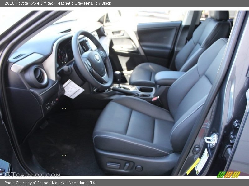 Magnetic Gray Metallic / Black 2018 Toyota RAV4 Limited