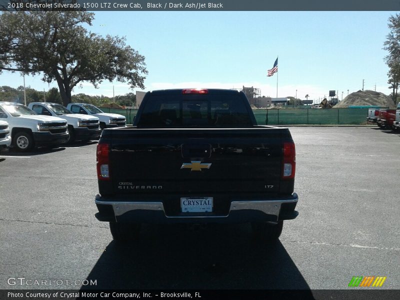 Black / Dark Ash/Jet Black 2018 Chevrolet Silverado 1500 LTZ Crew Cab