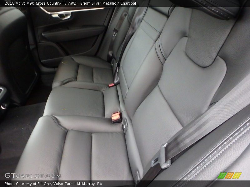 Bright Silver Metallic / Charcoal 2018 Volvo V90 Cross Country T5 AWD