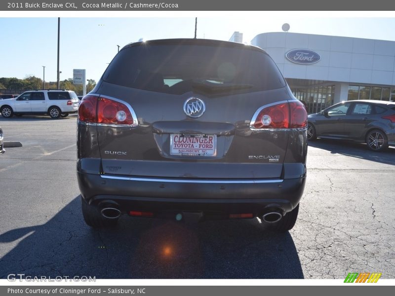 Cocoa Metallic / Cashmere/Cocoa 2011 Buick Enclave CXL