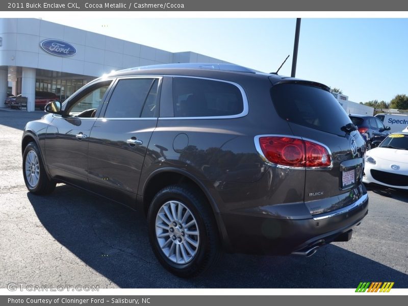 Cocoa Metallic / Cashmere/Cocoa 2011 Buick Enclave CXL