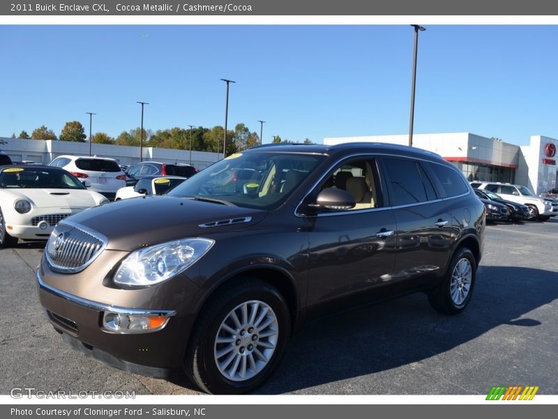 Cocoa Metallic / Cashmere/Cocoa 2011 Buick Enclave CXL