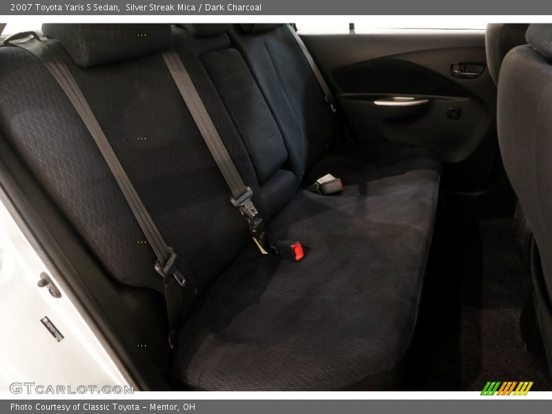 Silver Streak Mica / Dark Charcoal 2007 Toyota Yaris S Sedan
