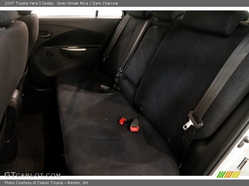Silver Streak Mica / Dark Charcoal 2007 Toyota Yaris S Sedan