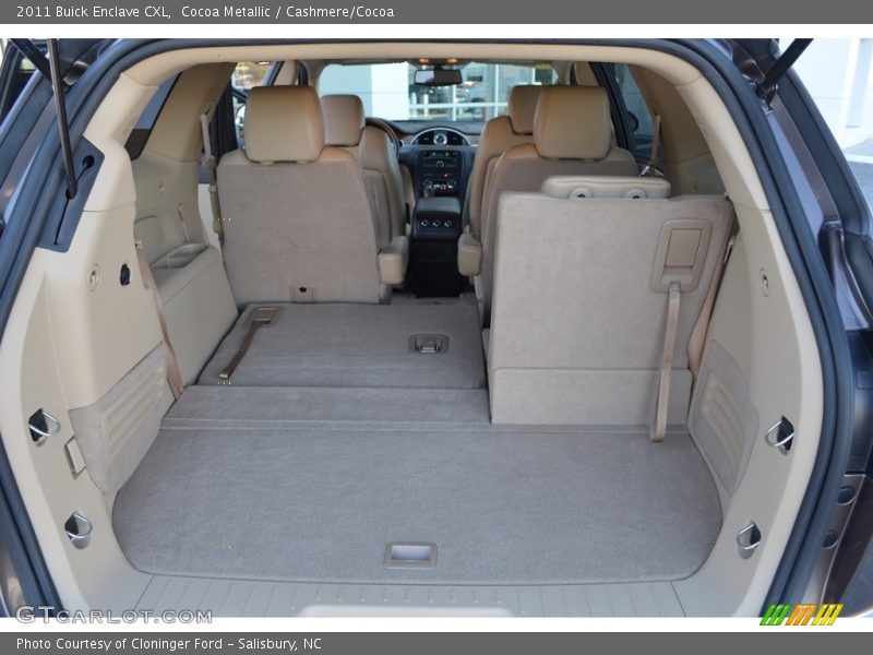Cocoa Metallic / Cashmere/Cocoa 2011 Buick Enclave CXL