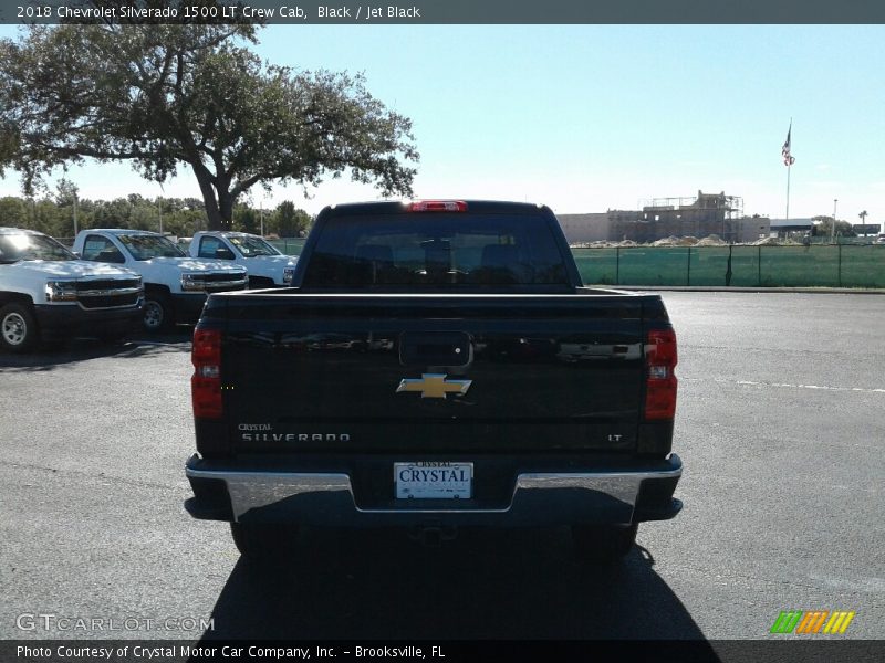 Black / Jet Black 2018 Chevrolet Silverado 1500 LT Crew Cab