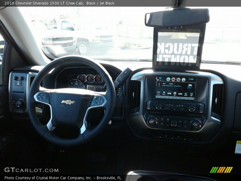 Black / Jet Black 2018 Chevrolet Silverado 1500 LT Crew Cab