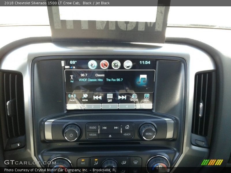 Black / Jet Black 2018 Chevrolet Silverado 1500 LT Crew Cab