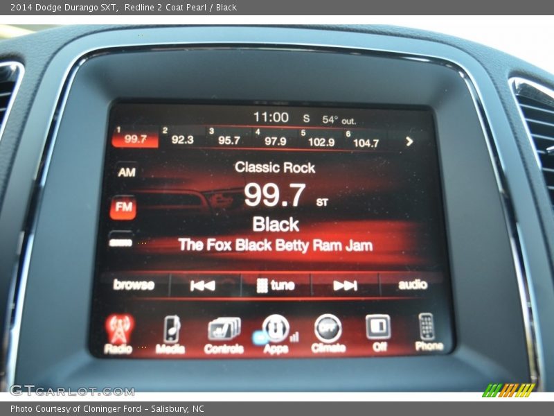 Redline 2 Coat Pearl / Black 2014 Dodge Durango SXT