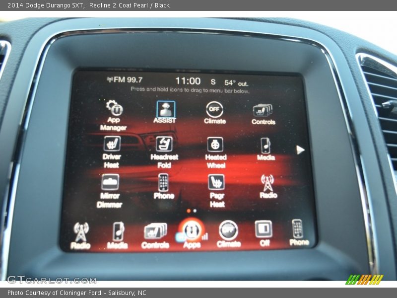 Redline 2 Coat Pearl / Black 2014 Dodge Durango SXT