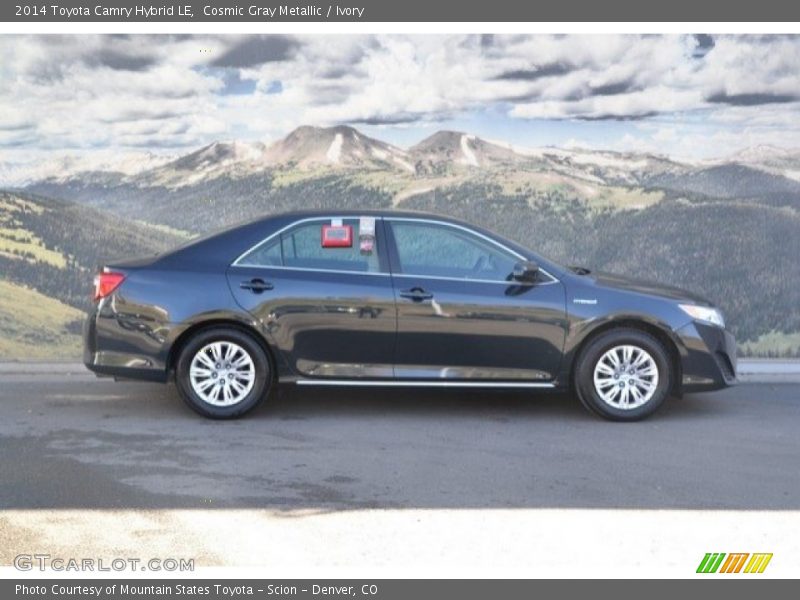 Cosmic Gray Metallic / Ivory 2014 Toyota Camry Hybrid LE