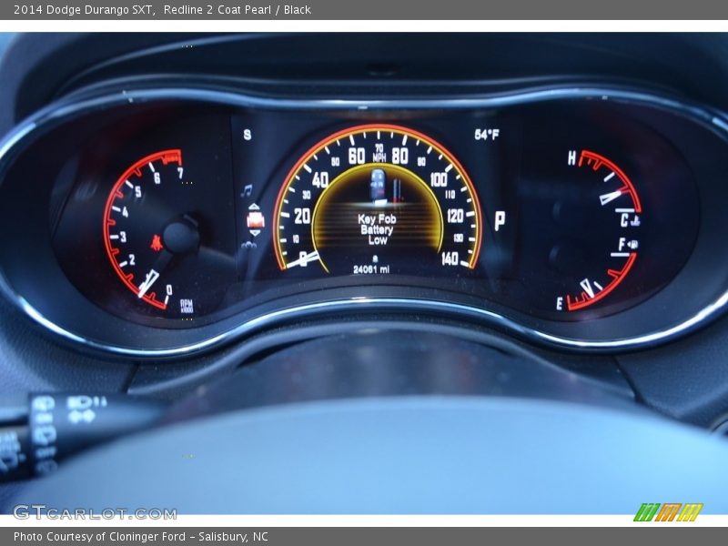 Redline 2 Coat Pearl / Black 2014 Dodge Durango SXT