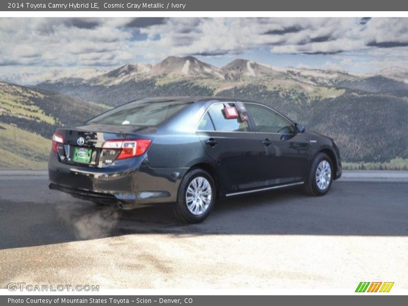 Cosmic Gray Metallic / Ivory 2014 Toyota Camry Hybrid LE
