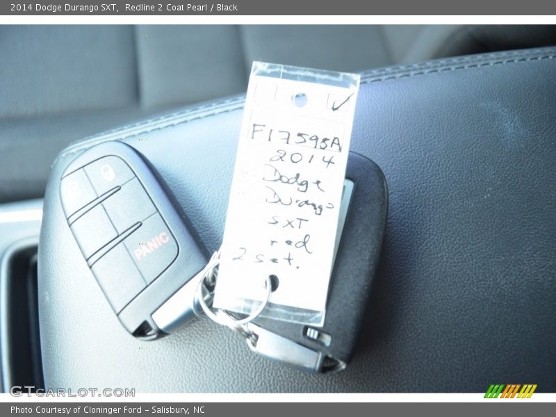 Redline 2 Coat Pearl / Black 2014 Dodge Durango SXT