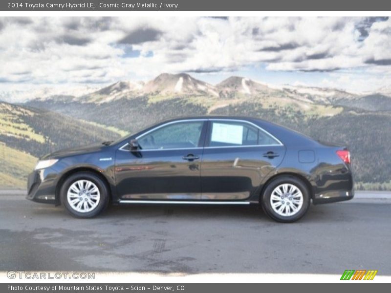 Cosmic Gray Metallic / Ivory 2014 Toyota Camry Hybrid LE