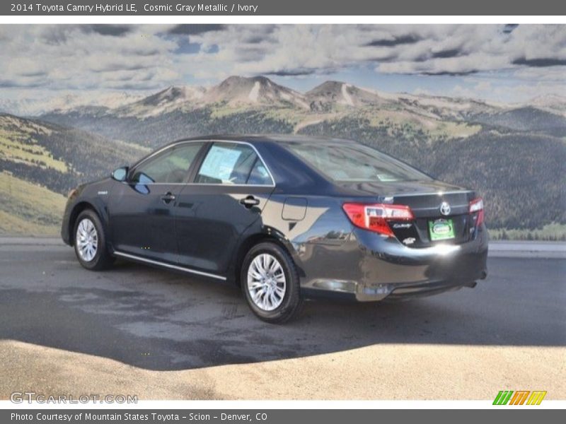 Cosmic Gray Metallic / Ivory 2014 Toyota Camry Hybrid LE