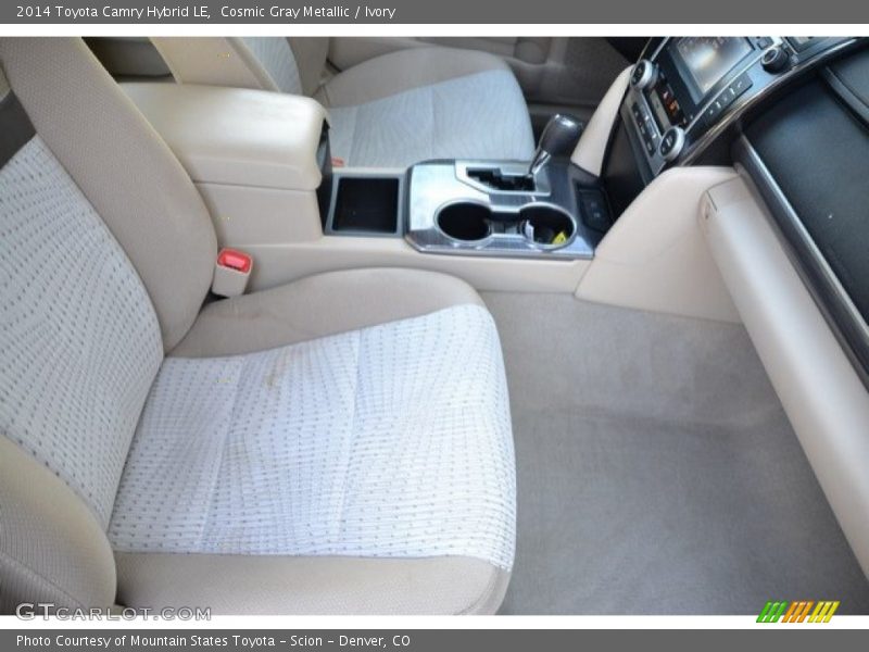 Cosmic Gray Metallic / Ivory 2014 Toyota Camry Hybrid LE