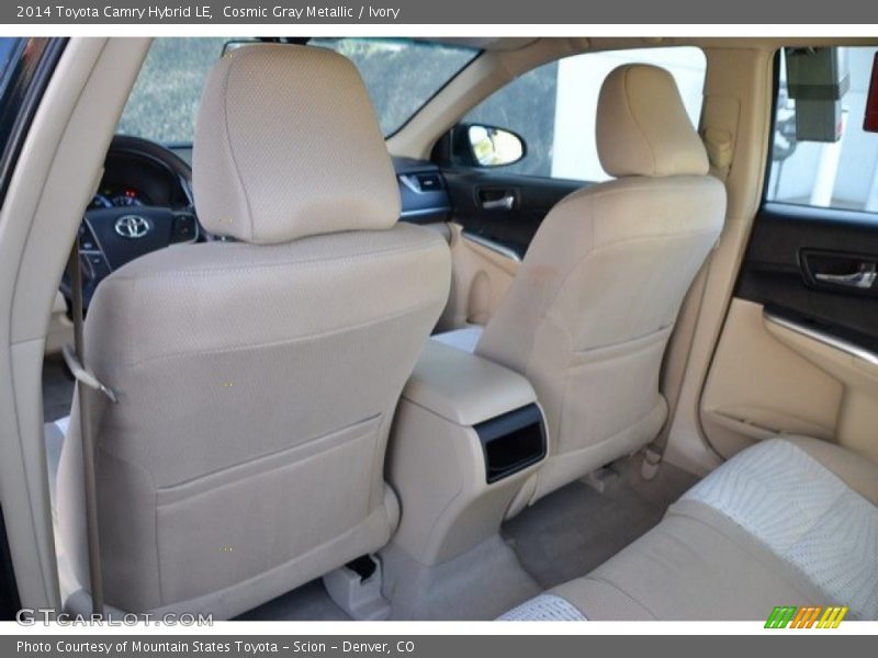 Cosmic Gray Metallic / Ivory 2014 Toyota Camry Hybrid LE