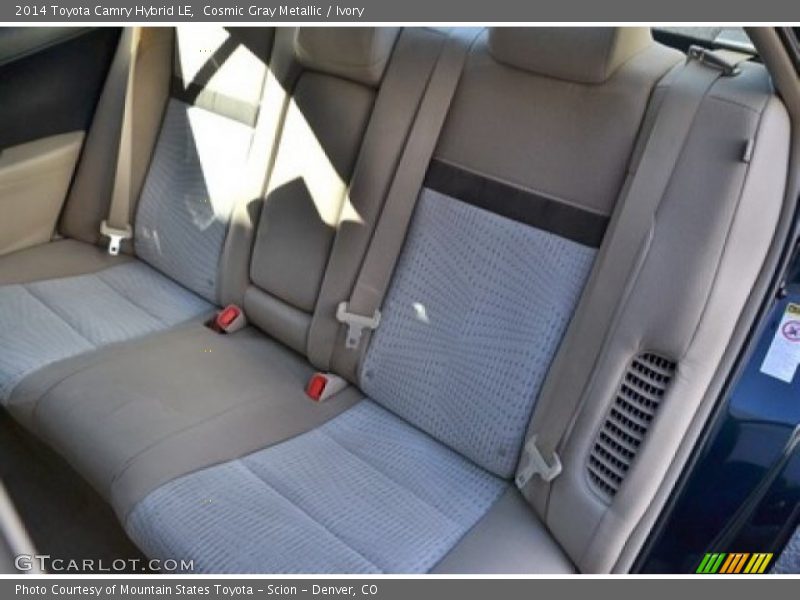 Cosmic Gray Metallic / Ivory 2014 Toyota Camry Hybrid LE