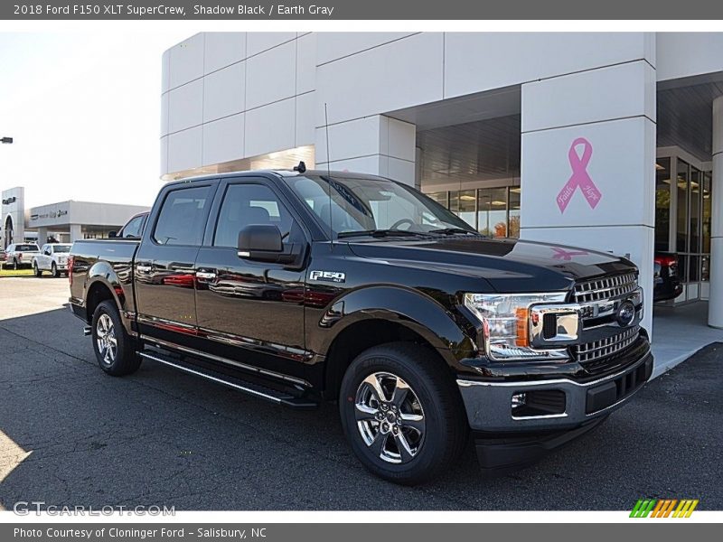 Shadow Black / Earth Gray 2018 Ford F150 XLT SuperCrew