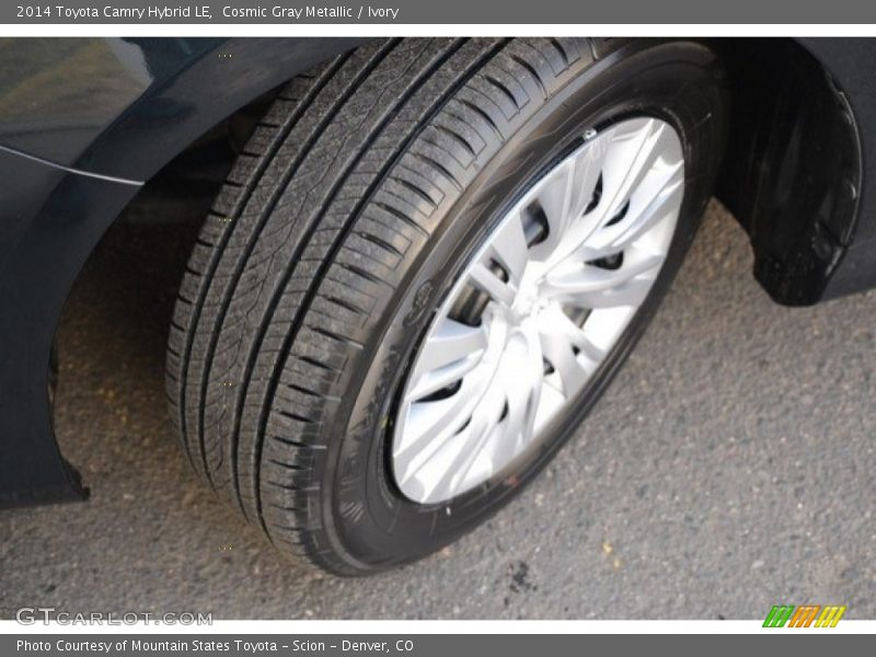 Cosmic Gray Metallic / Ivory 2014 Toyota Camry Hybrid LE