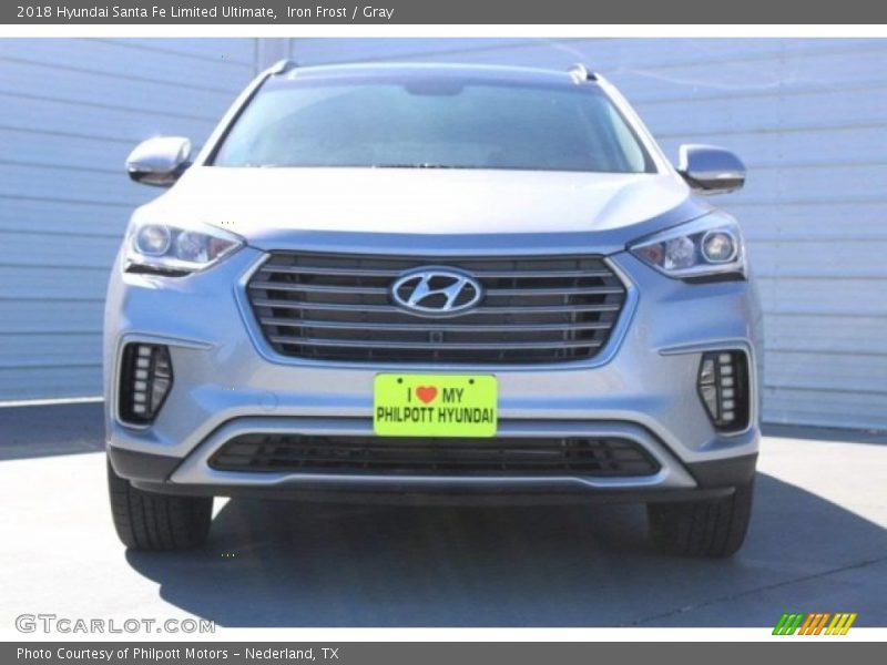 Iron Frost / Gray 2018 Hyundai Santa Fe Limited Ultimate
