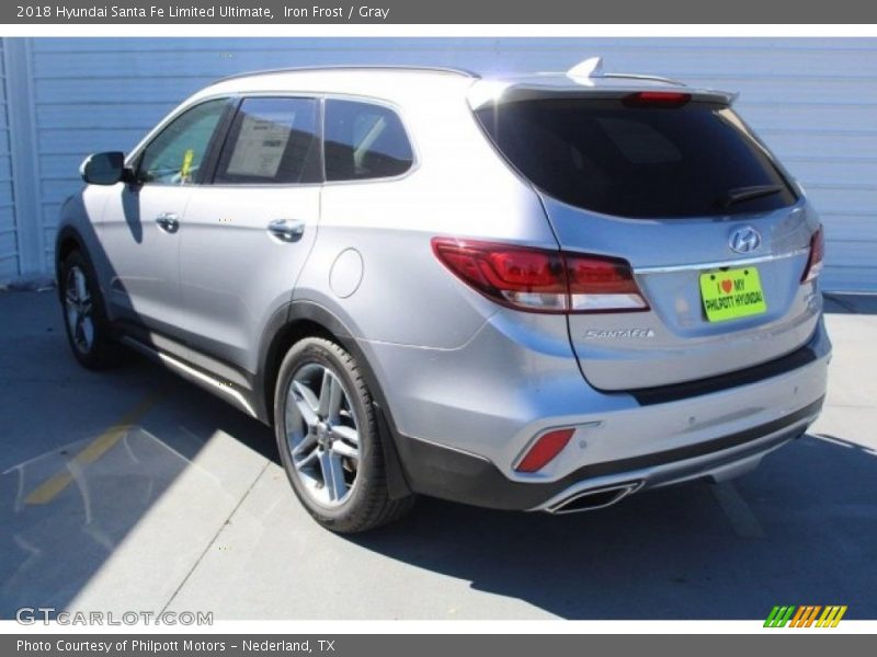 Iron Frost / Gray 2018 Hyundai Santa Fe Limited Ultimate