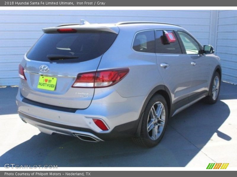 Iron Frost / Gray 2018 Hyundai Santa Fe Limited Ultimate