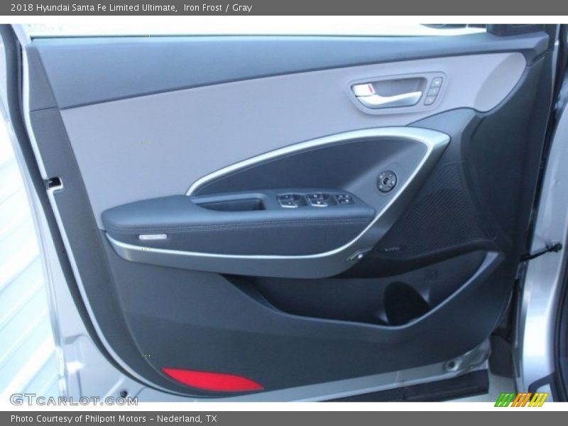 Iron Frost / Gray 2018 Hyundai Santa Fe Limited Ultimate
