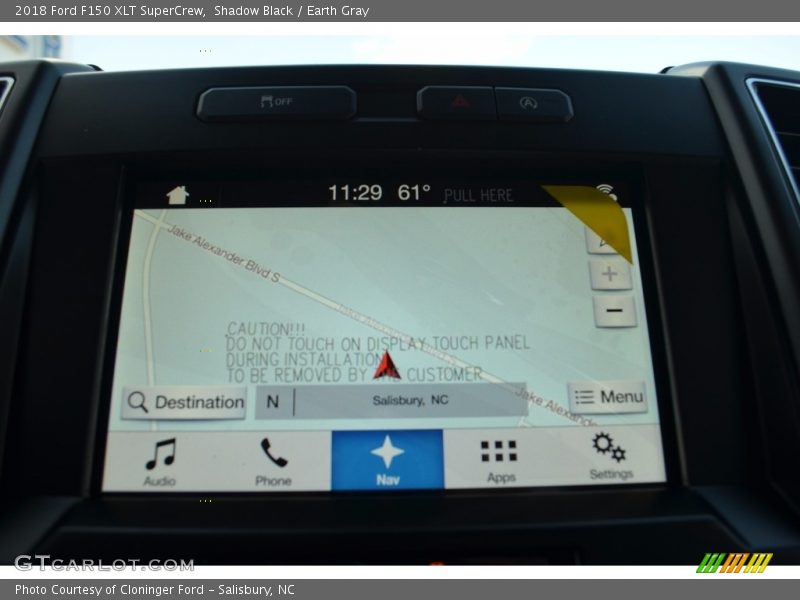 Shadow Black / Earth Gray 2018 Ford F150 XLT SuperCrew