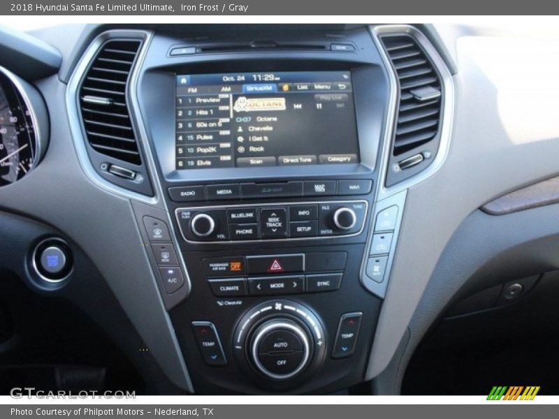 Iron Frost / Gray 2018 Hyundai Santa Fe Limited Ultimate