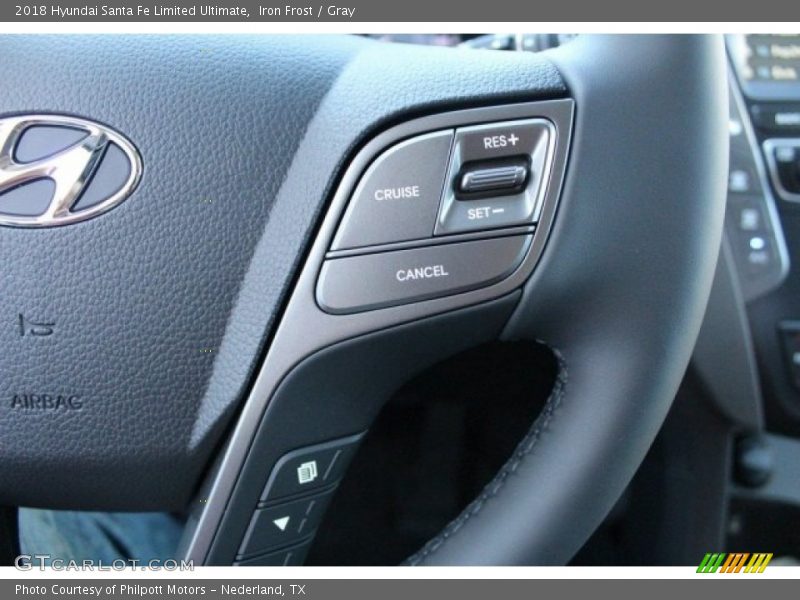 Iron Frost / Gray 2018 Hyundai Santa Fe Limited Ultimate
