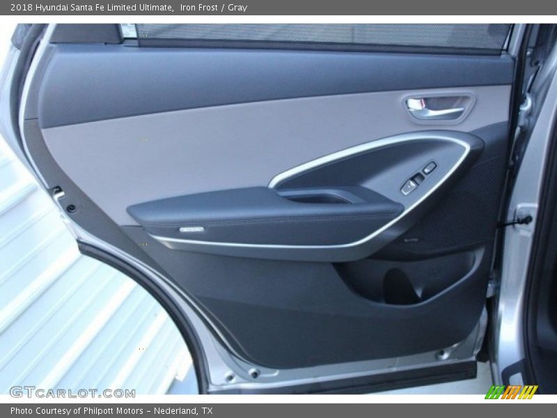 Iron Frost / Gray 2018 Hyundai Santa Fe Limited Ultimate