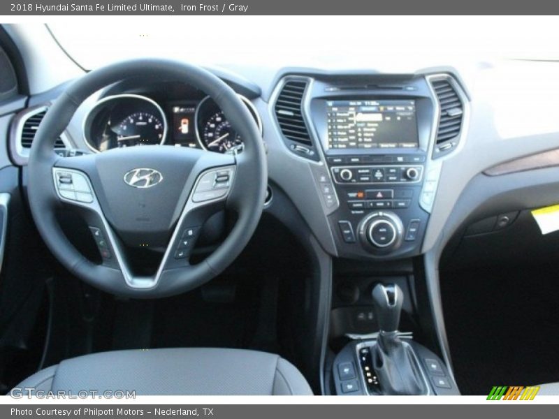 Iron Frost / Gray 2018 Hyundai Santa Fe Limited Ultimate