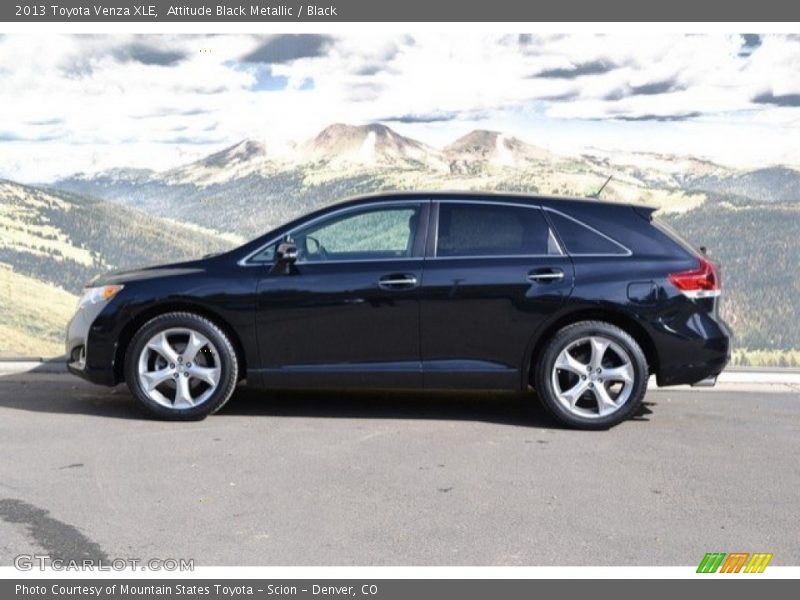 Attitude Black Metallic / Black 2013 Toyota Venza XLE