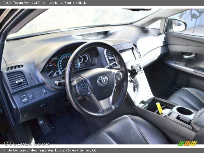 Attitude Black Metallic / Black 2013 Toyota Venza XLE