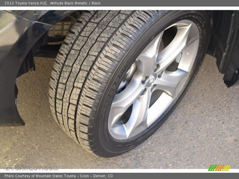 Attitude Black Metallic / Black 2013 Toyota Venza XLE
