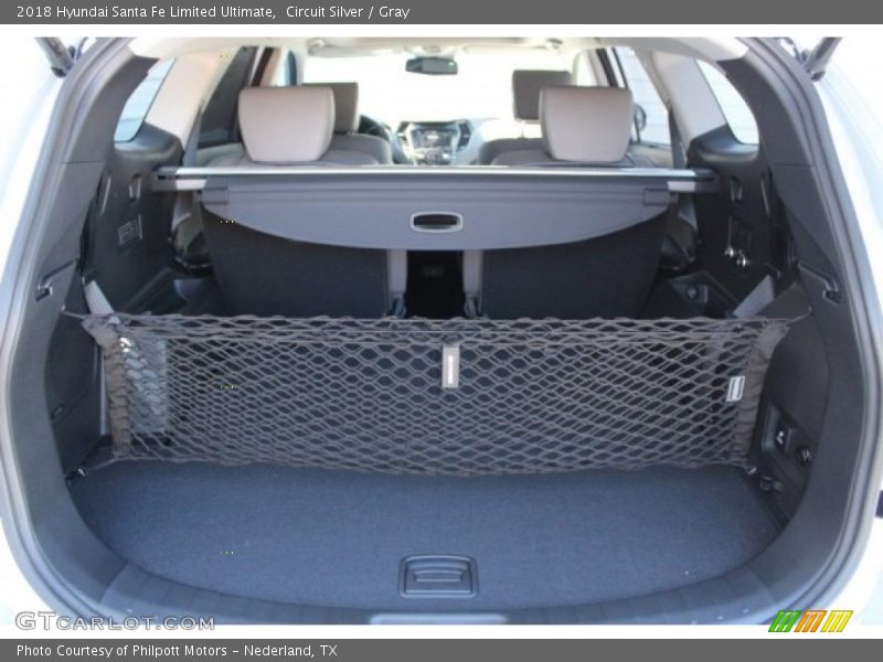 Circuit Silver / Gray 2018 Hyundai Santa Fe Limited Ultimate