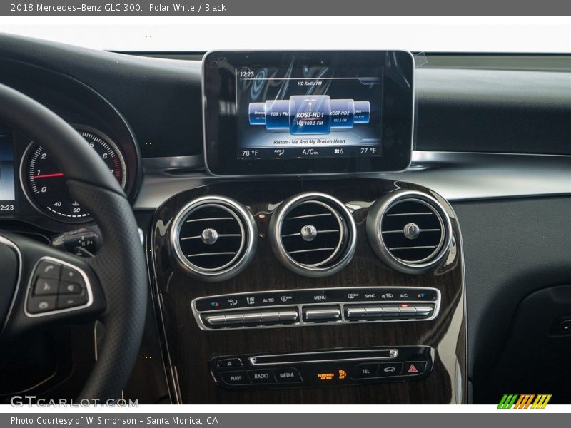 Polar White / Black 2018 Mercedes-Benz GLC 300