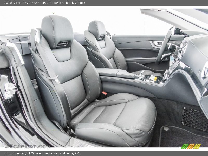  2018 SL 450 Roadster Black Interior