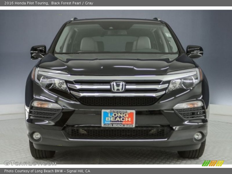 Black Forest Pearl / Gray 2016 Honda Pilot Touring