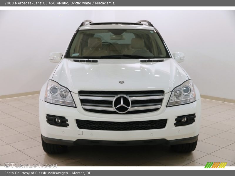 Arctic White / Macadamia 2008 Mercedes-Benz GL 450 4Matic