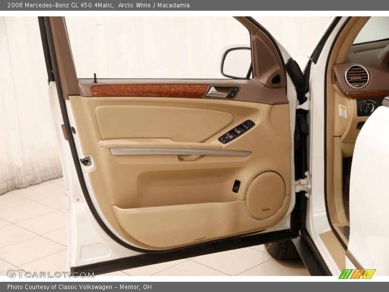 Arctic White / Macadamia 2008 Mercedes-Benz GL 450 4Matic
