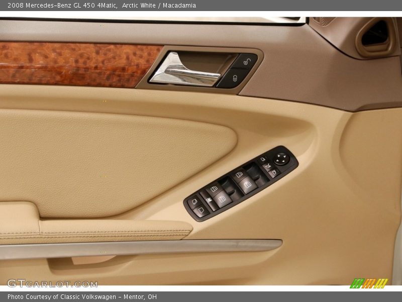 Arctic White / Macadamia 2008 Mercedes-Benz GL 450 4Matic