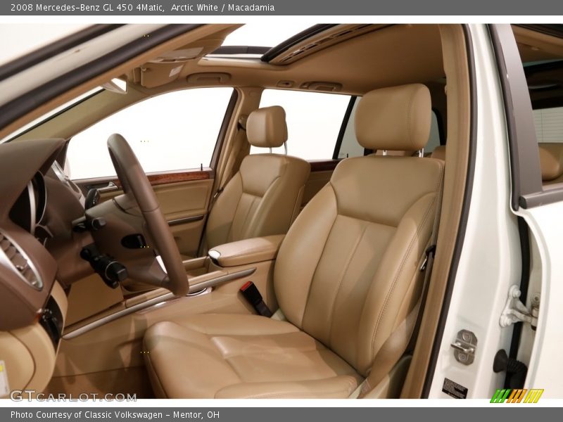 Arctic White / Macadamia 2008 Mercedes-Benz GL 450 4Matic
